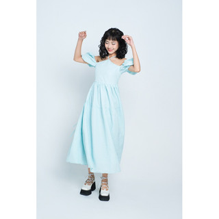 Double Moonshot - Đầm tay phồng xoè nối tầng Not by the Moon