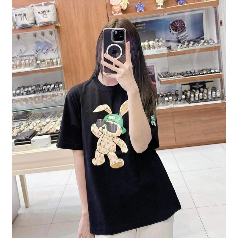 Tee thỏ - Áo Thun MLB New York Yankees Tshirt 3ATSQ0131-50BKS thanh lý