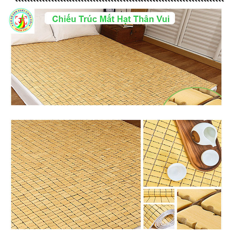 CHIẾU TRÚC HẠT NÂU, HẠT VÀNG VIỆT NAM, NGỌC LÂM LOẠI CAO CẤP
