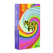 Bao Cao Su Sagami Miracle Fit - BCS Siêu Mỏng, Có Gân, Ôm Khít, Truyền Nhiệt Nhanh (Hộp 5/10 Cái) [Chính Hãng]