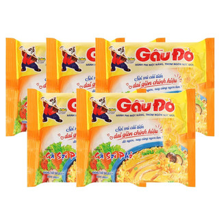 Thùng mì gà sợi phở Gấu Đỏ 30 gói