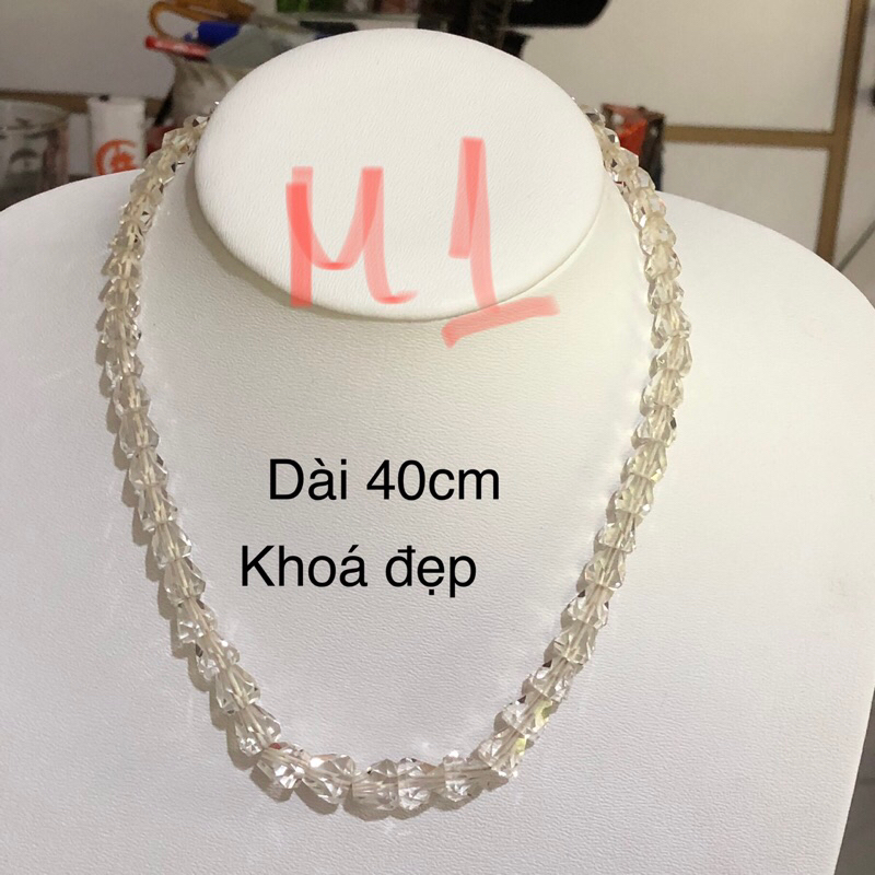Trang sức si nhật. BÒNG CỔ ĐÁ PHA LÊ NHIỀU MẪU đồng giá 100k ms AE7