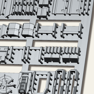 PHỤ KIỆN MOD ANUBIS - CHI TIẾT NHỰA MÔ HÌNH IN 3D CHO MG 1/100 ZGMF-X56S IMPULSE GP006