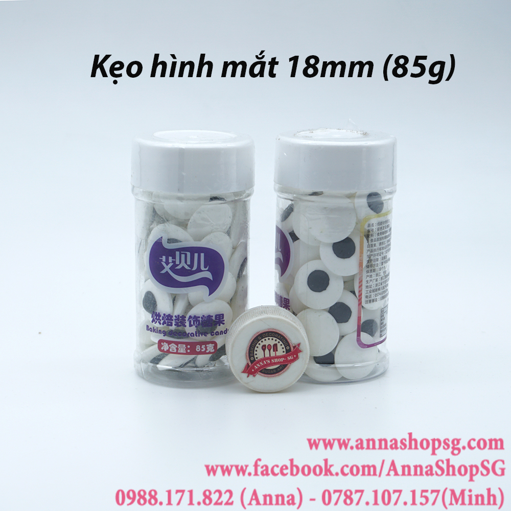85g KẸO HÌNH MẮT SIZE NHỎ 10mm