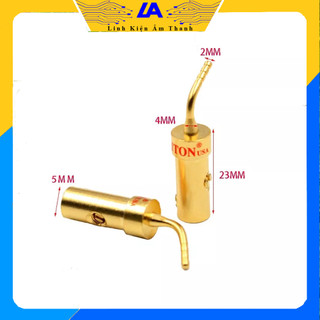 Jack Loa Mỏ Chim Đầu Đồng Trạm Loa Đồng (1 đỏ 1 đen)