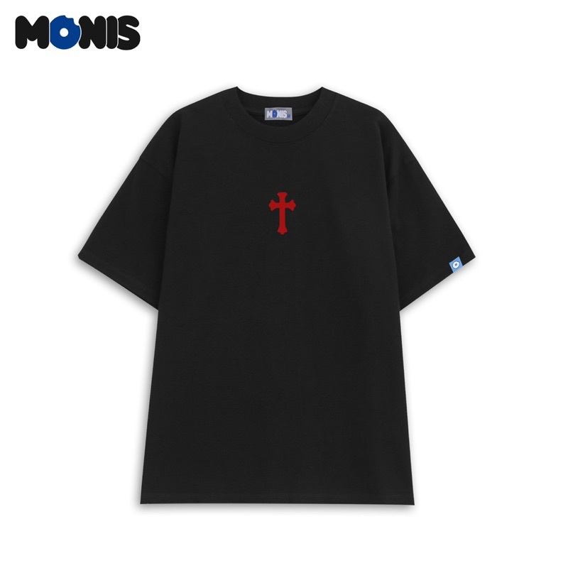 ÁO THUN UNISEX BASIC OVERSIZE RED.CROSS 100% COTTON - MONIS CHÍNH HÃNG