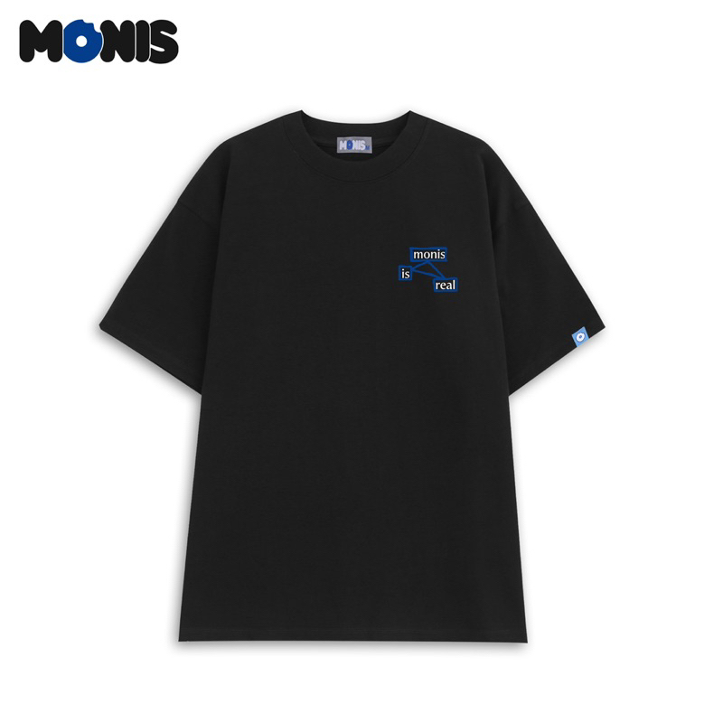 ÁO THUN UNISEX BASIC OVERSIZE REAL.LINE 100% COTTON - MONIS CHÍNH HÃNG