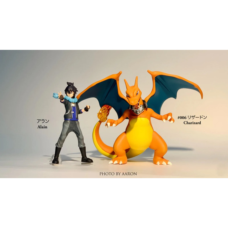 Mô hình pokemon_Resin Alan and Charizard
