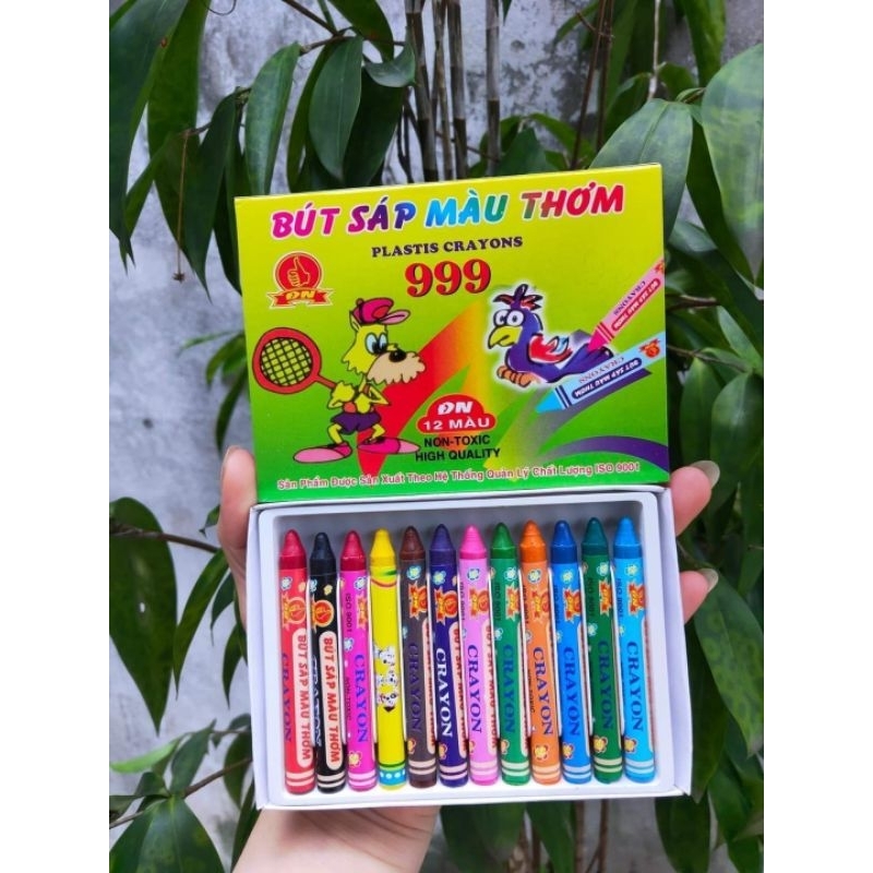Bộ Bút Sáp Màu Thơm Mic 999