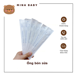 Combo 10 ống bón sữa 3ml dùng 1 lần cho bé lười uống sữa