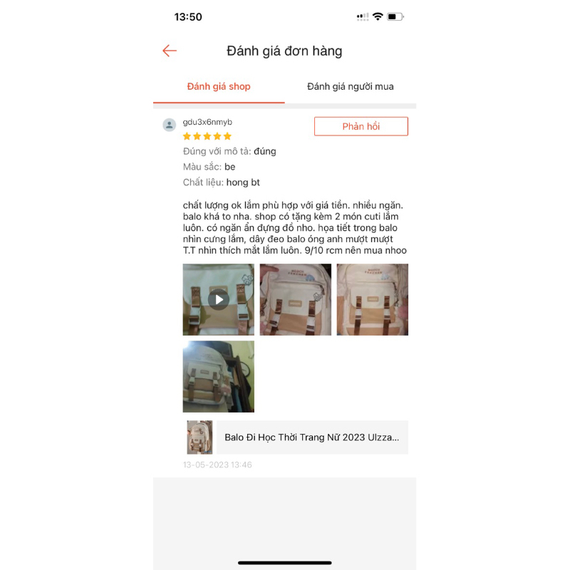 Balo Thời Trang Nữ Học Sinh 2023 MGDCH