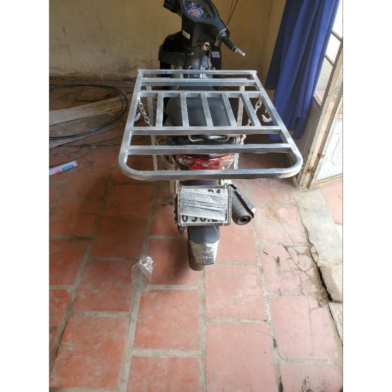 Baga chở hàng 70x50cm thép hộp mạ kẽm chịu tải 150 kg có thanh chống trôi hàng