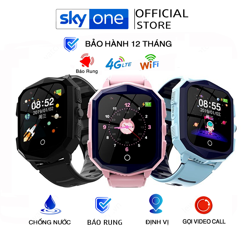 Đồng Hồ Thông Minh Trẻ Em Chống Nước Chính Hãng SKYONE  Wonlex KT20S PRO, 4G VIDEO CALL, Lắp Sim Có Rung Chống Nước | BigBuy360 - bigbuy360.vn