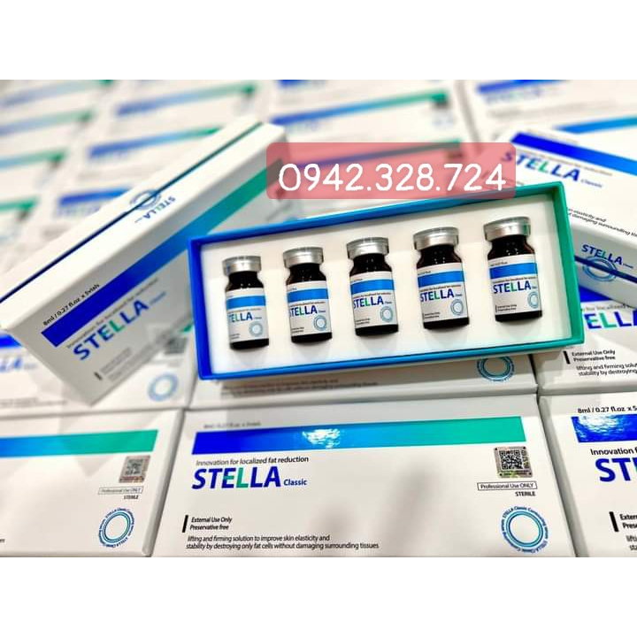 Có sẵn HN-HCM  tinh chất tan mỡ Stella classic loại mỡ cứng an toàn và hiệu quả