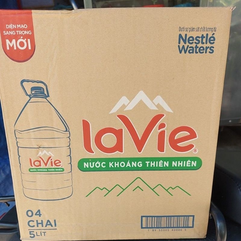 NƯỚC SUỐI LAVIE 5L