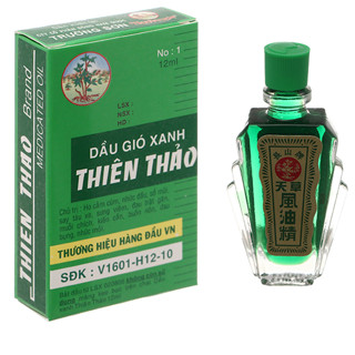 Dầu gió xanh Thiên Thảo chai 12ml