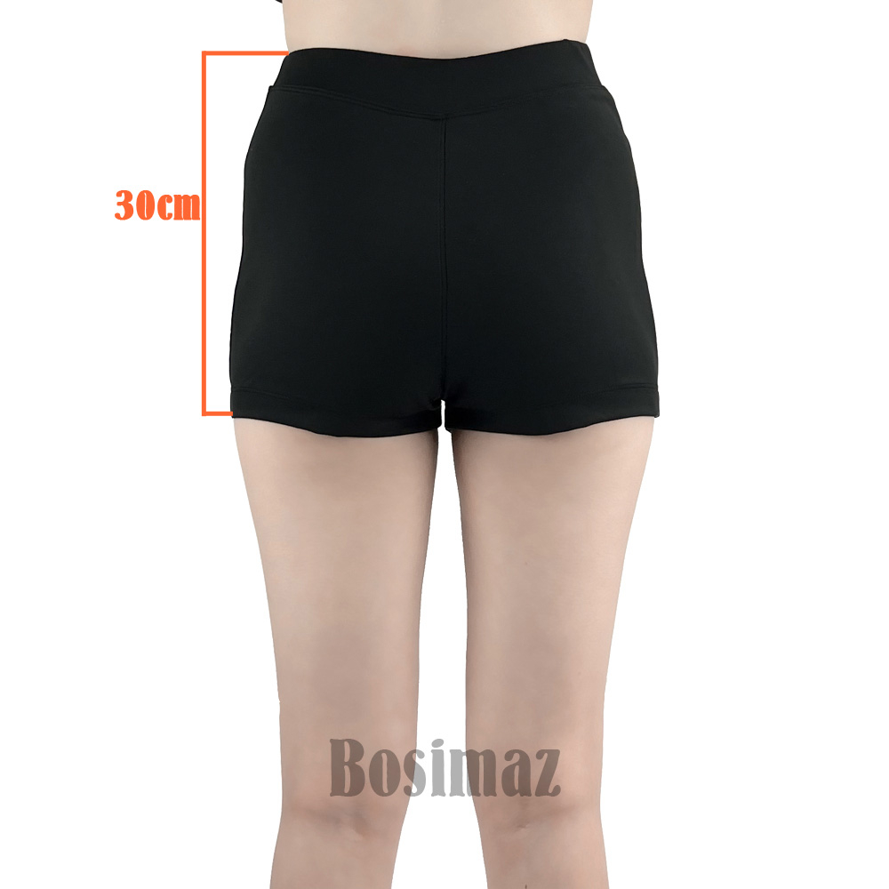 Quần Short Dance Nữ Bigsize Bosimaz BS340 lưng thun cao tôn dáng, thun co giãn 4 chiều, vải đẹp dày, thoáng mát.