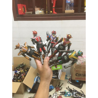 Đồ chơi Soft Vinyl Mô hình nhựa dẻo siêu nhân hiệp sĩ mặt nạ Kamen Rider Den O Zeronos
