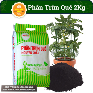 Phân Trùn Quế LAVAMIX Bổ Sung Dinh Dưỡng Cải Tạo Đất 2kg - Nông Sản Vàng