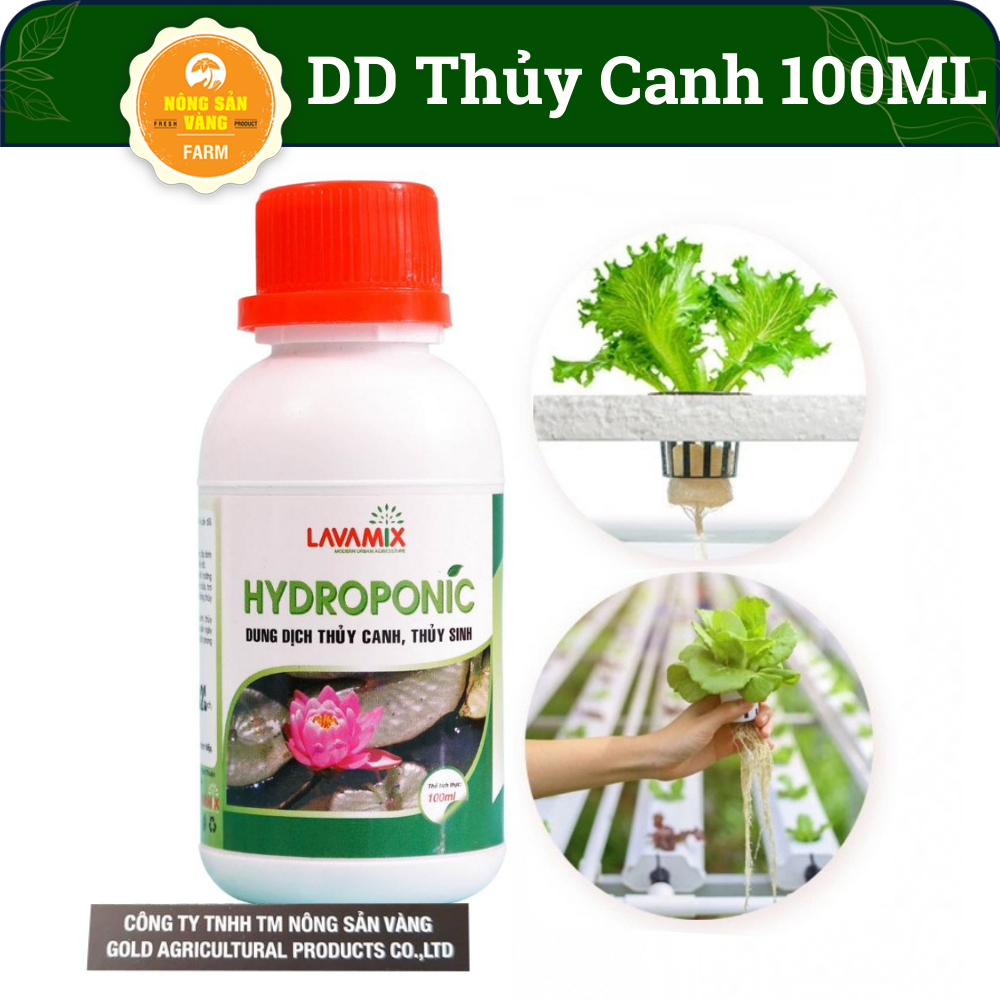 Dung Dịch Thủy Canh Hydroponic Lavamix 100ml -Nông Sản Vàng
