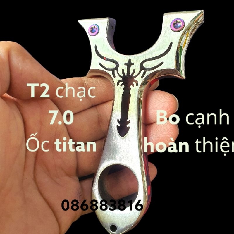 ná T2 hoàn thiện + ốc bông mai titan + 1 dây hãng + lục giác