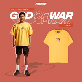 FW.GOODS - Ares Orange/Yellow Tee Oversize - Áo thun local brand
