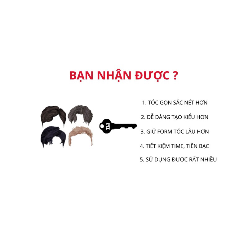 KEM ÉP SIDE TẠO FORM TÓC NAM 500ml