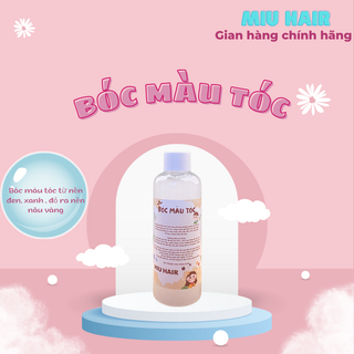 Bóc màu tóc, không hại tóc ( bóc đỏ, bóc đen, bóc xanh ) | Miu Hair