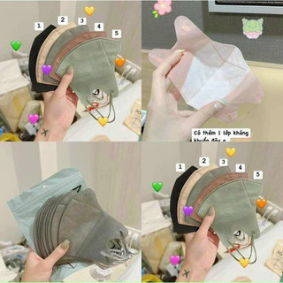 Khẩu trang 3D Thái Lan túi 10 chiếc