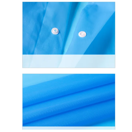 Áo Mưa EVA Trong Suốt Cho Bé - Áo Mưa Trẻ Em Trong Suốt Có Nón