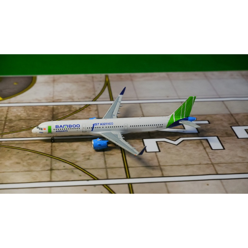 Mô hình máy bay NG models Bamboo Airways Airbus A321Neo "1ST A321Neo" 1/400