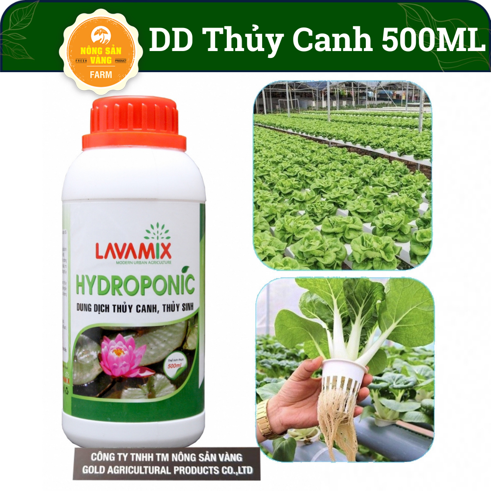 Dung Dịch Thủy Canh Hydroponic Lavamix 500ml - Nông Sản Vàng