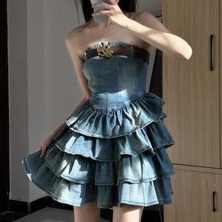 Váy bò cúp cực xoè nhiều tầng nhiều màu lựa chọn, đầm xoè nhiều tầng dự tiệc phong cách tiểu thư nhí nhảnh cực đẹp
