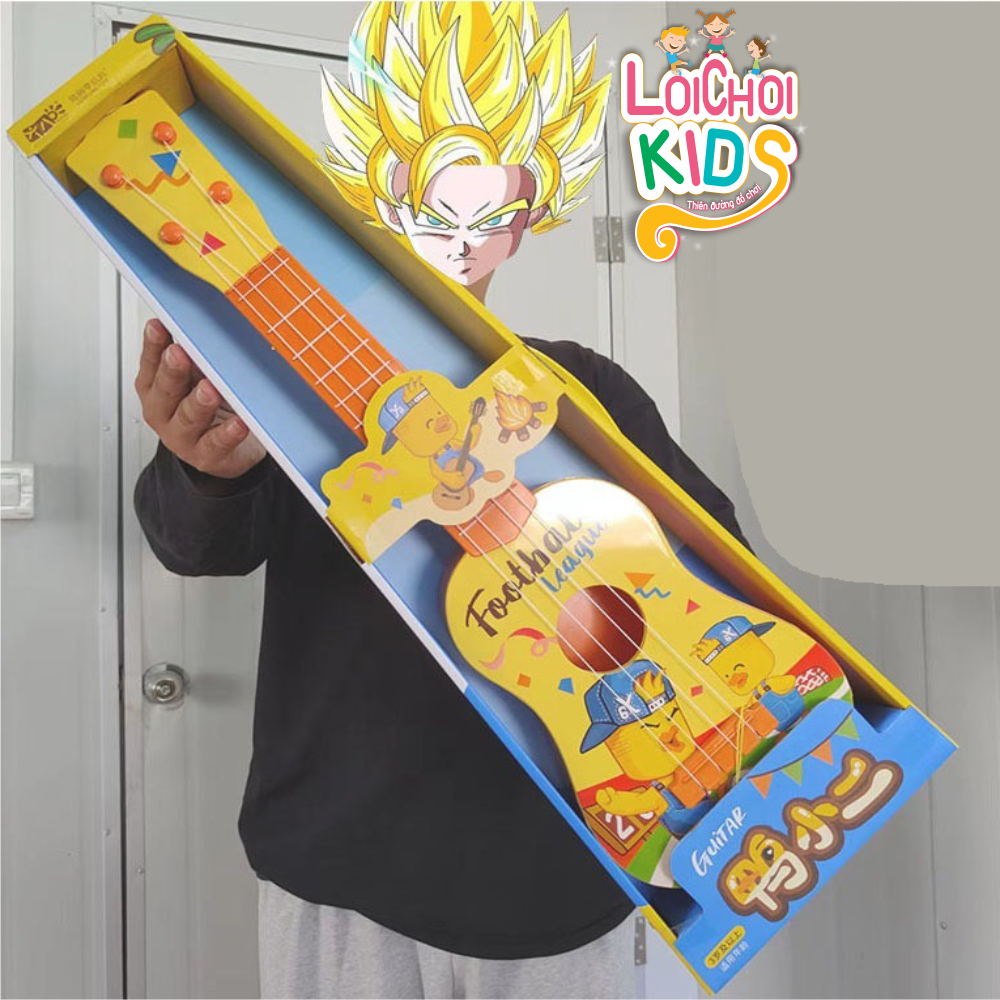 Đồ Chơi Đàn Guitar Vàng Cho Các Bé Thích Ca Hát, Âm Nhạc - LoiChoi Kids