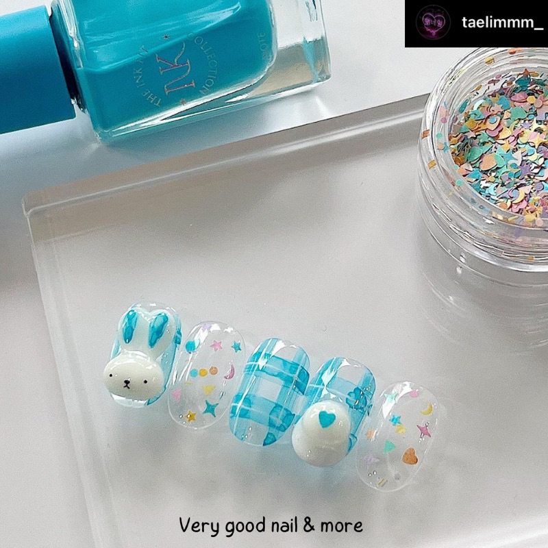 Pochit - Nhũ nails rắc móng Honey Taem series