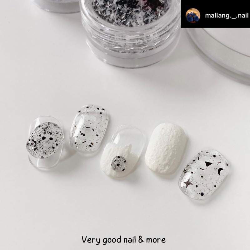 Pochit - Nhũ nails rắc móng Honey Taem series