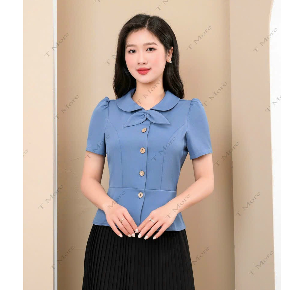 ÁO KIỂU NHẸ NHÀNG THANH LỊCH B022