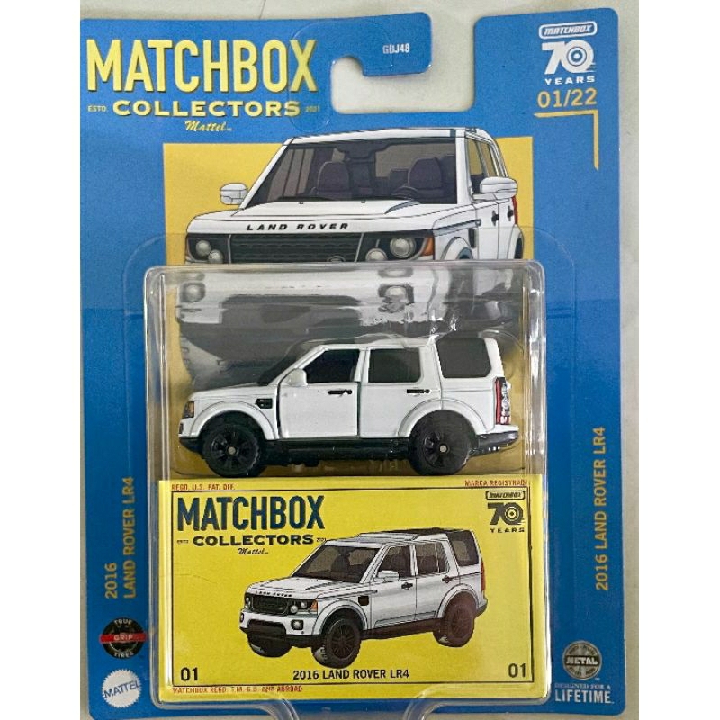 Xe mô hình matchbox collectors: 2016 land rover LR4