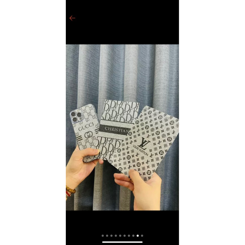 Dán PPf Skin nhũ kim tuyến Phản quang lấp lánh sang trọng máy ai phôn 7plus 8plus X xs xsmax 11 12 13 14 promax 14plus