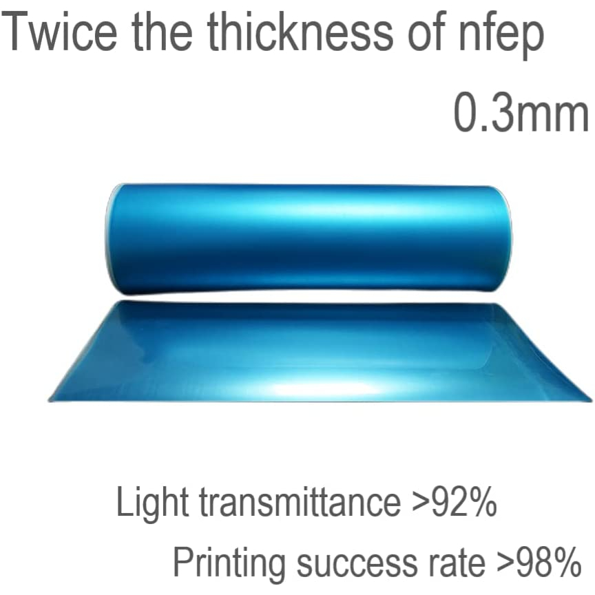 ACF Fep (NFep 2.1) Film cao cấp đủ size cho máy in 3D resin Phrozen Mega 8k, Anycubic M3 Max, Elegoo Jupier, Saturn 2...