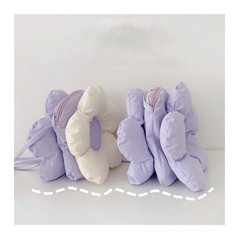 Túi đeo chéo bông hoa hai mặt xinh xắn dễ thương giá hạt dẻ🥕