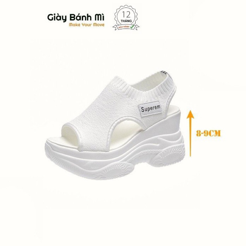 Giày Sandals Nữ Đế cao 8cm G1905 G1699 G1846 Hàng Cao Cấp Bảo Hành 12T - Shop Giày Bánh Mì