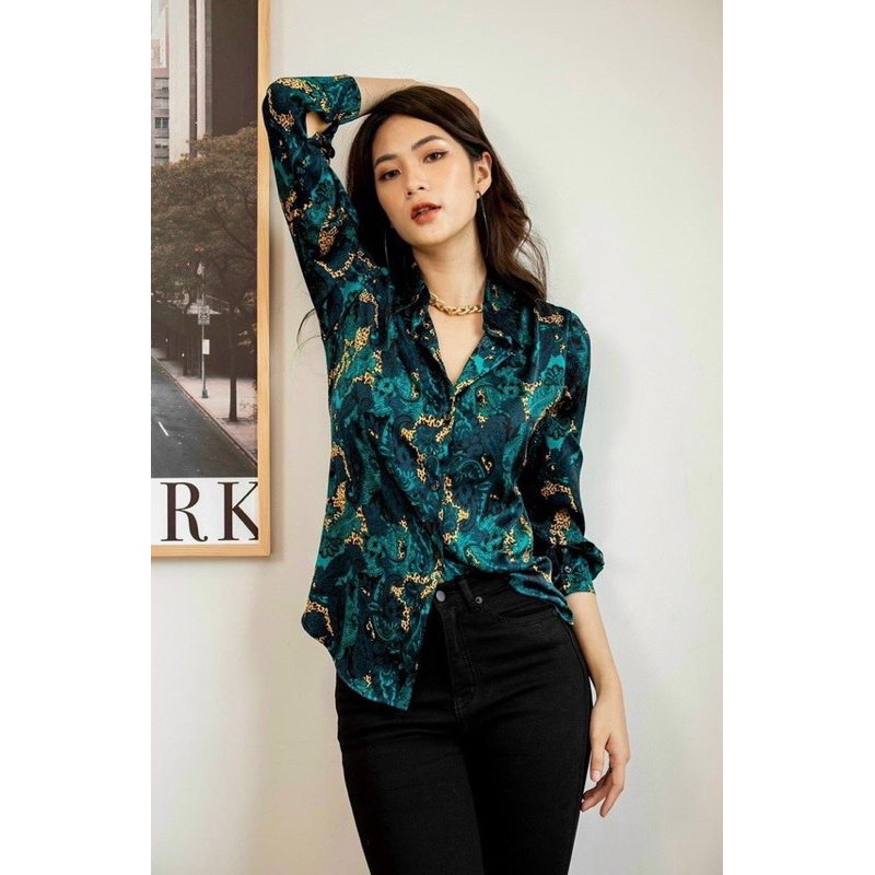 Sơ Mi Nữ Công Sở Chất Lụa Cao Cấp,Form dấu quần