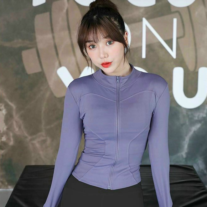 Ảnh thật Áo khoác tập gym đa năng hàng qc cao cấp siêu co dãn chất đẹp