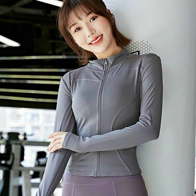 Ảnh thật Áo khoác tập gym đa năng hàng qc cao cấp siêu co dãn chất đẹp