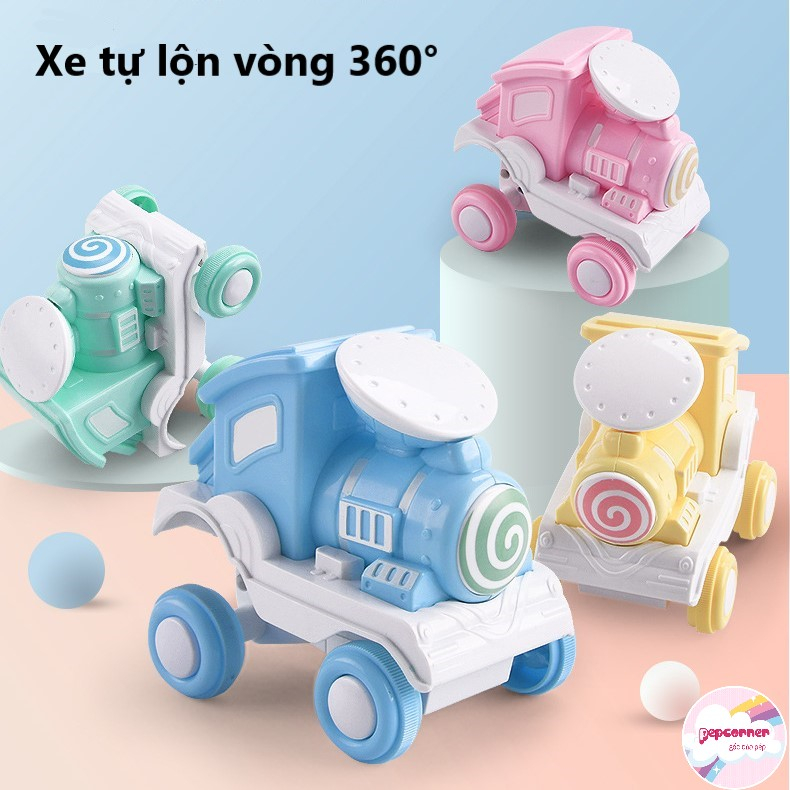 Xe đồ chơi cho bé tự lộn vòng 360° không cần pin