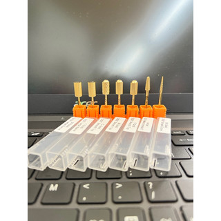 Bộ đầu mài móng nail, đầu mài Mỹ vàng, mài mịn, mài phá và siêu phá bột gel, mài khóe