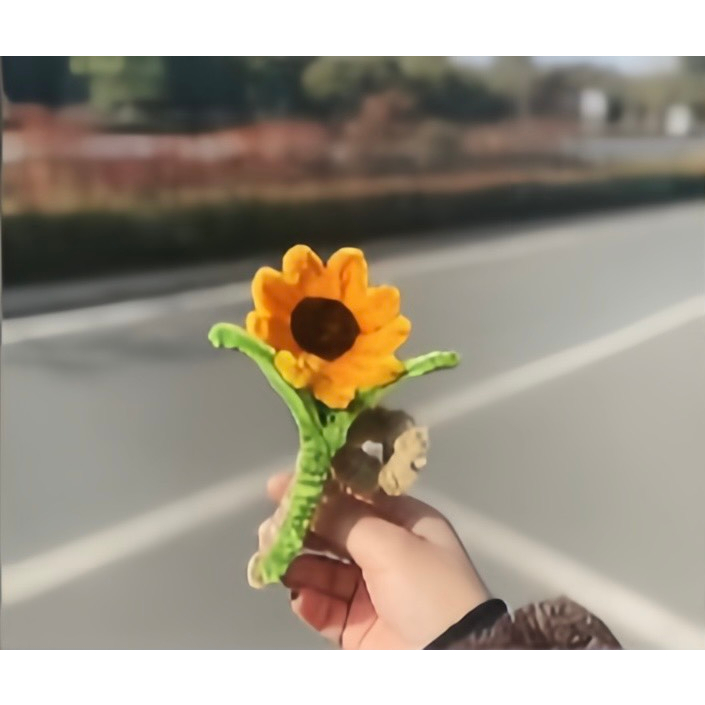 Cặp tóc handmade cute, cặp tóc cute làm từ sợi kẽm nhung