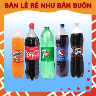 Nước ngọt 7up, sprite, fanta, pepsi thể tích 1,5l