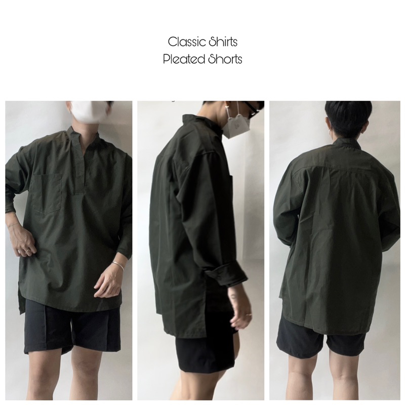 Áo sơmi polo cổ trụ - CLASSIC SHIRT'S KN